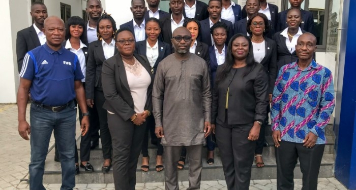 Twenty Ghanaian match officials receive FIFA badges for 2022