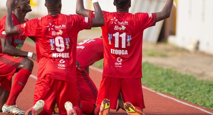 Asante Kotoko 2-0 Dreams: Mbella’s brace helps Kotoko to open ten-point lead