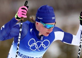 Finnish skier Remi Lindholm suffers frozen penis in men’s 50km cross-country