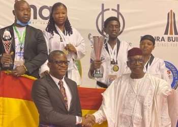 Turkson, Patricia win gold at African Para Taekwondo championship in Niger
