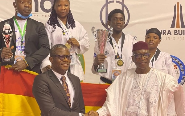 Turkson, Patricia win gold at African Para Taekwondo championship in Niger
