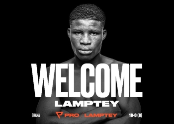 Undefeated Ghanaian champion Alfred Lamptey signs for Probellum