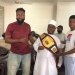 Young Joojo Awinongya presents ‘King of the Jungle’ belt to Alhaji Inusah