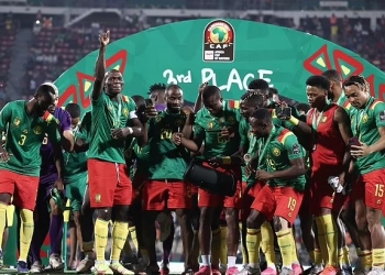 Cameroon come from three down to beat Burkina on penalties for third place