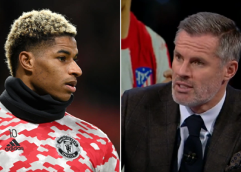 Liverpool legend Jamie Carragher says Manchester United need to replace Marcus Rashford after poor Atletico Madrid display
