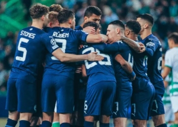 Manchester City hammer Sporting Lisbon 5-0 in UEFA Champions League last-16