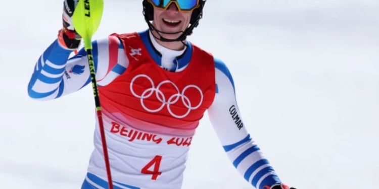 France’s Clement Noel skis to gold in Beijing 2022 Alpine men’s slalom