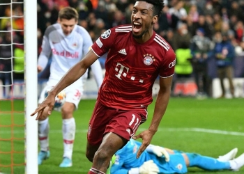 Bayern Munich score late to snatch 1-1 draw at Salzburg in Champions League last 16