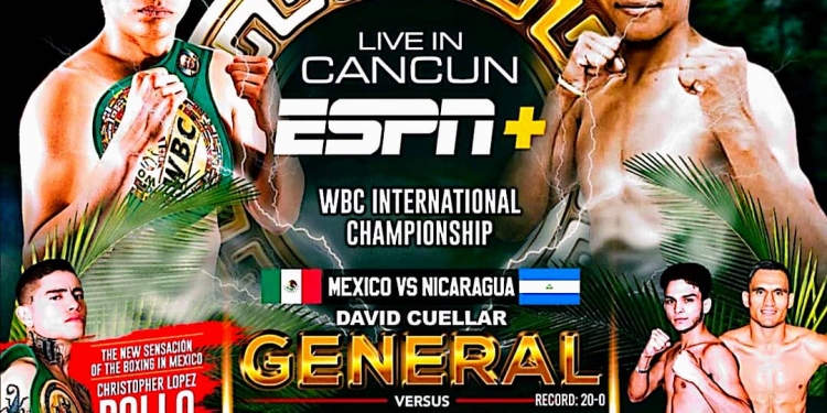 David Cuellar-Ricardo Blandon Junior Bantamweight Showdown Headlines Mexico Fight Night