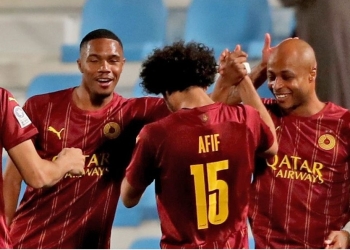 Andre Ayew scores ten seconds after coming on as sub for Al Sadd