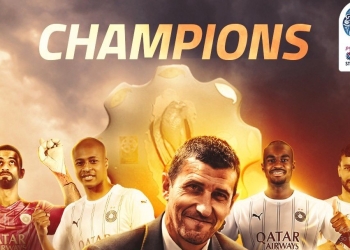 Andre Ayew wins first league title with Al Sadd after netting brace in 8-2 win