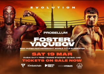 Foster to feature in world title eliminator on Probellum’s upcoming Dubai event