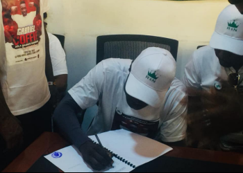 Lightweight boxer Gabriel Coffie signs management and promotional contract with R&N Promotions