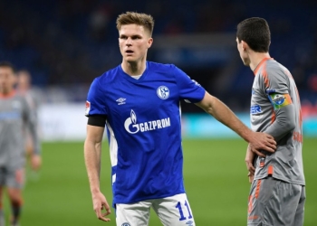 Schalke remove Gazprom logo from shirts after Russia invades Ukraine as pressure grows on UEFA to cut ties