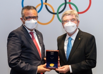 IOC and WHO reaffirm collaboration to promote vaccine equity and healthy lifestyles