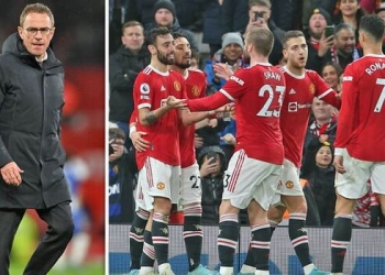 Manchester United manager Ralf Rangnick heralds important victory over Brighton