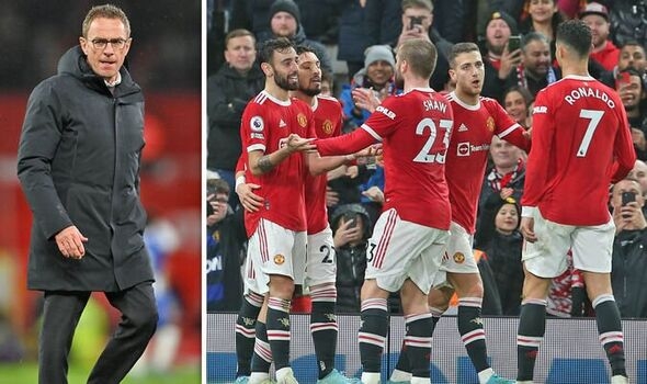 Manchester United manager Ralf Rangnick heralds important victory over Brighton