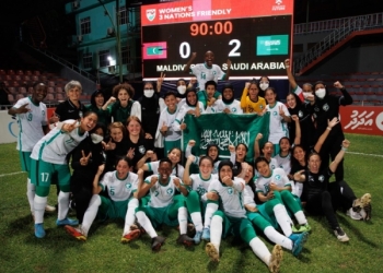 Saudi women’s national football team beat Maldives 2-0 in second international