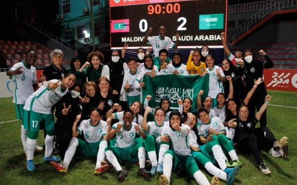 Saudi women’s national football team beat Maldives 2-0 in second international