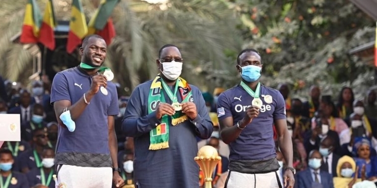 Senegal President rewards players with $87,000 and plots of land for winning AFCON