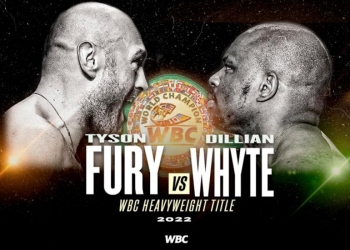 Dillian Whyte signs contract for Tyson Fury fight April 23 at Wembley