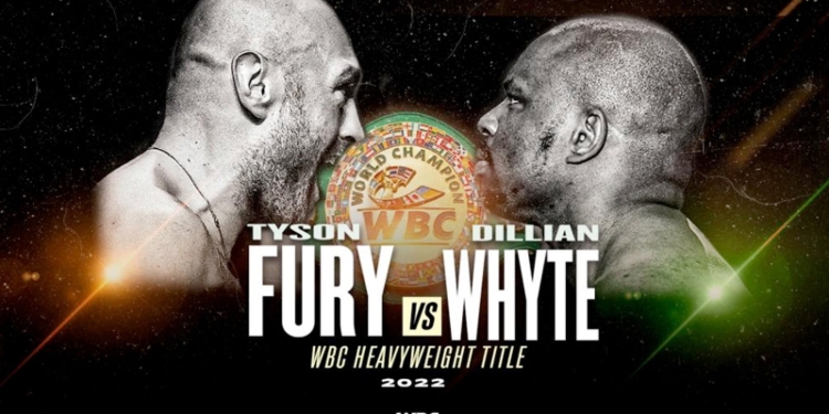 Dillian Whyte signs contract for Tyson Fury fight April 23 at Wembley