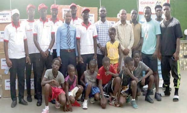 Goldstar Air supports Chorkor boxing