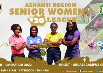 Pomposo Captain Rhyda, optimistic of retaining Ashanti Senior Women’s Cricket trophy