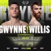 Gavin Gwynne vs Luke Willis headlines MTK Fight Night in April