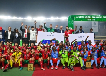 FIFA President attends thrilling conclusion to African Schools Cup