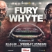 April 23: Heavyweight titans Tyson Fury and Dillian Whyte collide at Wembley Stadium