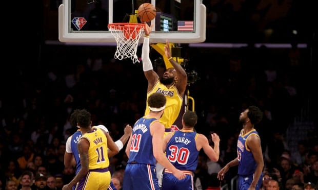 LeBron James scores 56 in ‘desperation’ mode as Lakers beat Warriors to end skid