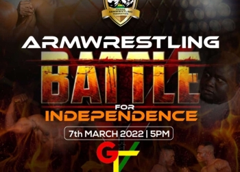 16 pullers in armwrestling battle for independence