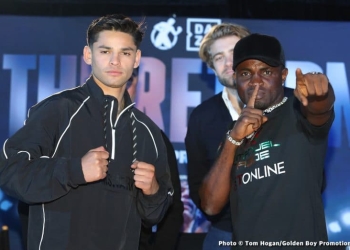 Emmanuel ‘Game Boy’ Tagoe face-to-face with Ryan Garcia: press conference quotes, photos for April 9