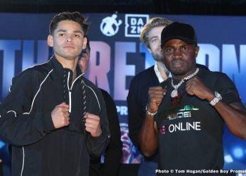 Emmanuel ‘Game Boy’ Tagoe face-to-face with Ryan Garcia: press conference quotes, photos for April 9