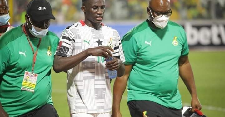 Afena-Gyan allays injury fears ahead of Nigeria return leg