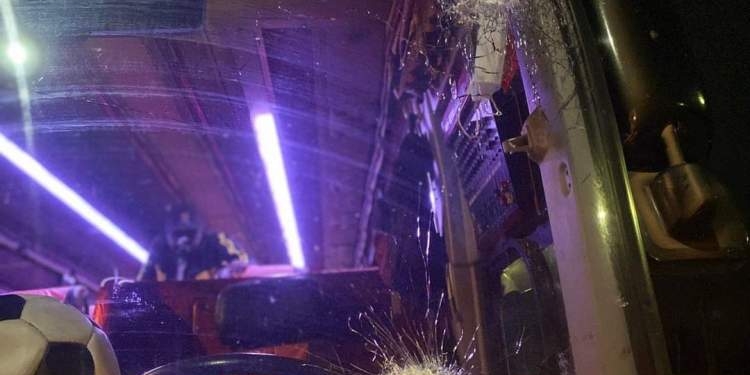 Gunshots fired as armed robbers attack Ashgold bus after Hearts game