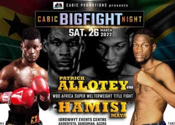 Cabic Promotions chief Ivan Bruce Cudjoe reiterates commitment to produce world champion for Ghana