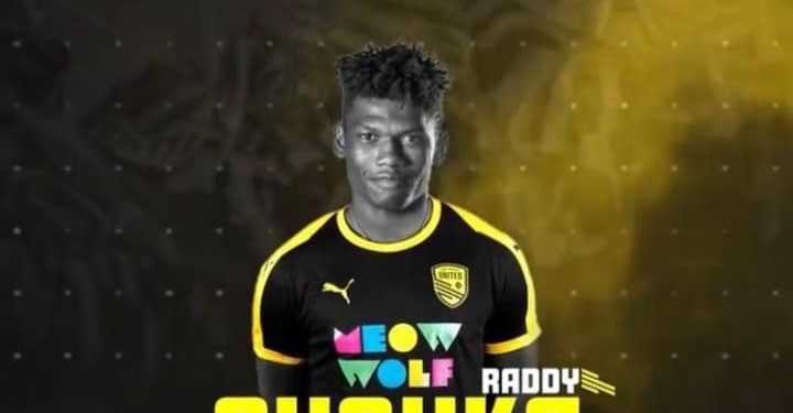 Congolese defender Raddy Ovouka pens emotional message to Hearts fans after joining New Mexico