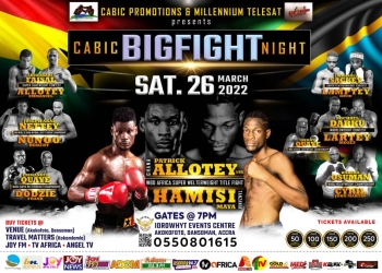 Ghana Boxing Authority’ goodwill message to fighters on Cabic Big Fight Night