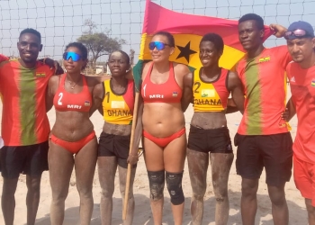 Ghana beach volleyball women’s team qualify for first Commonwealth Games