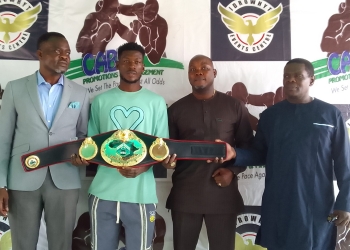 Cabic Promotions chief Ivan Bruce Cudjoe reiterates commitment to produce world champion for Ghana
