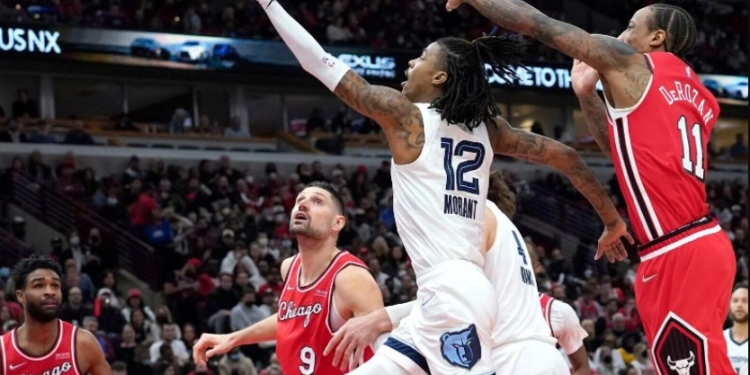 Ja Morant sets Grizzlies franchise record with 46 points in big win over Bulls