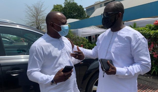 Amaju Pinnick, others throng Accra to offer sympathy to Ghana FA President Simeon-Okraku