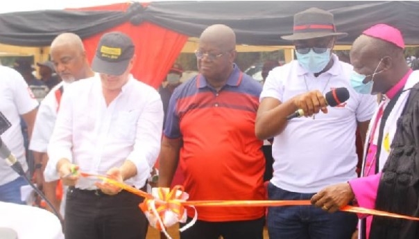 Mfantsipim Old Boys commission new artificial turf for alma mater