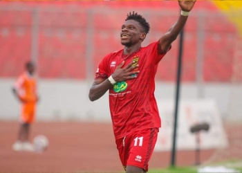 Kotoko’s Cameroonian import Mbella Etouga wins January Ghana Premier League player of the month