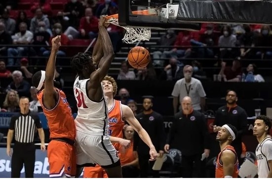 Nathan Mensah breaks out of single digit scoring streak in win