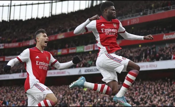 Ghana’s Thomas Partey scores as Arsenal punish Leicester to lift Gunners back into fourth