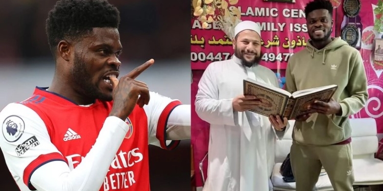 Ghana midfielder Thomas Partey converts to Islam