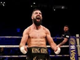 Ghana’s Patrick Ayi suffers brutal round 4 TKO defeat to Jono Carroll in Dubai